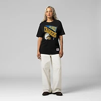 Women's Mitchell & Ness  Black Los Angeles Chargers Team Dynamic Boyfriend T-Shirt