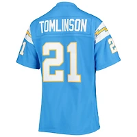 Maillot réplique Legacy Mitchell & Ness LaDainian Tomlinson bleu poudré pour femme, Los Angeles Chargers
