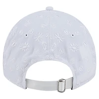 Women's New Era  White Los Angeles Chargers Floral 9TWENTY Adjustable Hat