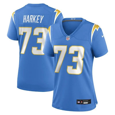 Women's Nike Alex Harkey  Powder Blue Los Angeles Chargers Team Game Jersey