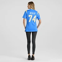 Maillot Nike Austin Deculus bleu poudre pour femme des Los Angeles Chargers