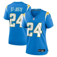 Maillot Nike Benjamin St-Juste bleu poudre pour femme des Los Angeles Chargers