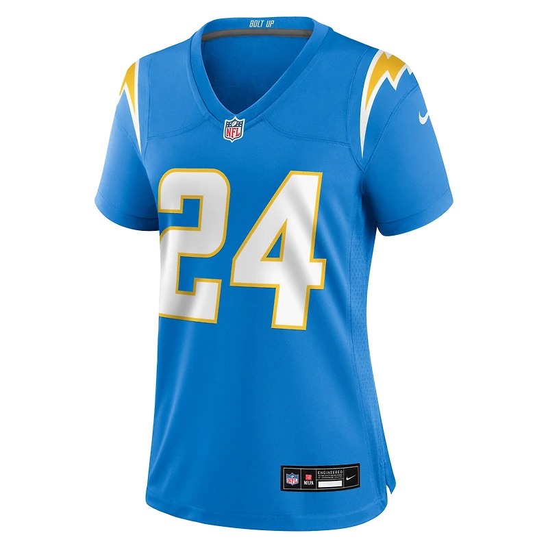 Maillot Nike Benjamin St-Juste bleu poudre pour femme des Los Angeles Chargers