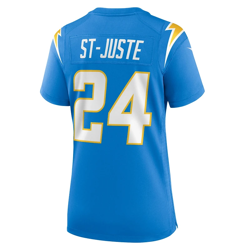 Maillot Nike Benjamin St-Juste bleu poudre pour femme des Los Angeles Chargers