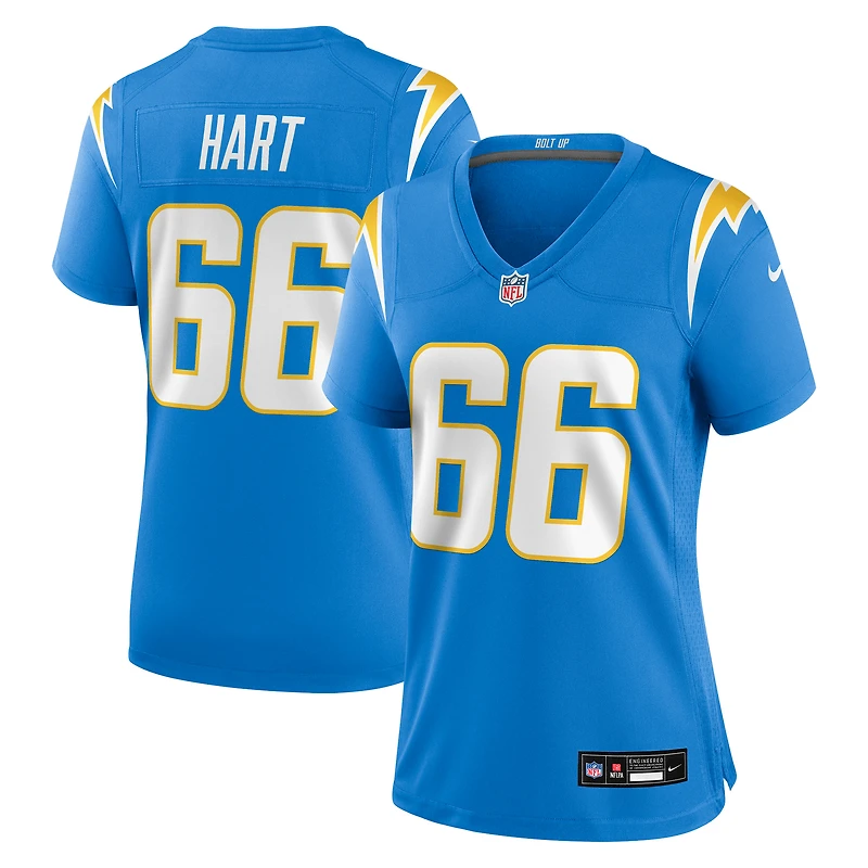 Women's Nike Bobby Hart Powder Blue Los Angeles Chargers Team Game Jersey