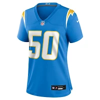 Women's Nike Caleb Murphy  Powder Blue Los Angeles Chargers Team Game Jersey