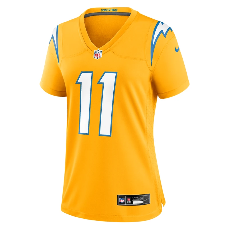 Women's Nike Cameron Dicker  Gold Los Angeles Chargers Alternate Game Jersey