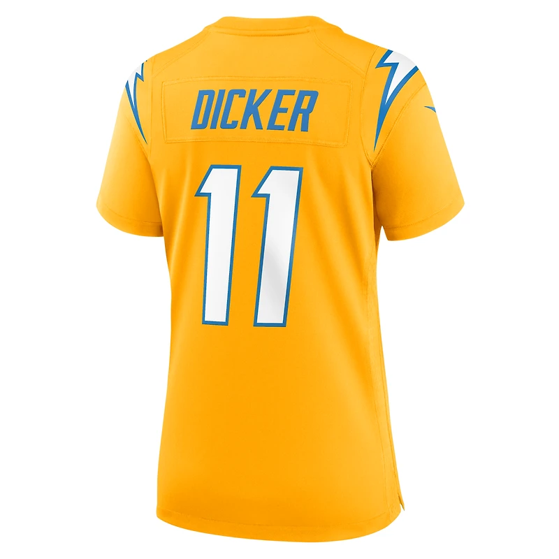 Women's Nike Cameron Dicker Powder Blue Los Angeles Chargers Game Jersey