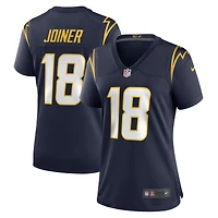 Maillot de joueur retraité Nike Charlie Joiner pour femme des Chargers Los Angeles, bleu marine