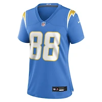 Women's Nike Charlie Kolar  Powder Blue Los Angeles Chargers Team Game Jersey