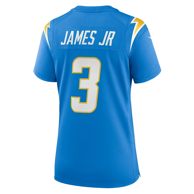 Maillot de joueur Nike Derwin James Jr. des Chargers Los Angeles pour femme, bleu poudre