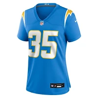 Maillot Nike Dicaprio Bootle Powder Blue pour femme des Los Angeles Chargers Team Game