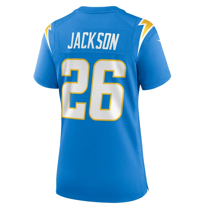 Women's Nike Donte Jackson Powder Blue Los Angeles Chargers Team Game Jersey