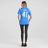 Maillot de match Nike Eli Apple Powder Blue Los Angeles Chargers pour femme