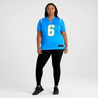 Maillot de joueur des Los Angeles Chargers Nike Eric Kendricks pour femme, bleu poudré