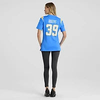 Maillot Nike Eric Rogers bleu poudre pour femme des Los Angeles Chargers