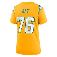 Maillot Nike Joe Alt Gold pour femme des Los Angeles Chargers, modèle Power Game Alternate Charger