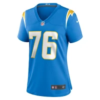 Women's Nike Joe Alt Powder Blue Los Angeles Chargers 2024 NFL Draft First Round Pick Player Game Jersey