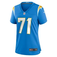 Women's Nike Jordan McFadden Powder Blue Los Angeles Chargers Team Game Jersey