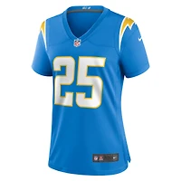 Women's Nike Junior Colson  Powder Blue Los Angeles Chargers Game Jersey