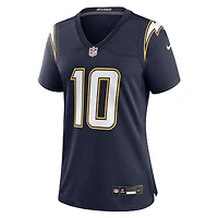 Women's Nike Justin Herbert Navy Los Angeles Chargers Alternate Super Game Jersey
