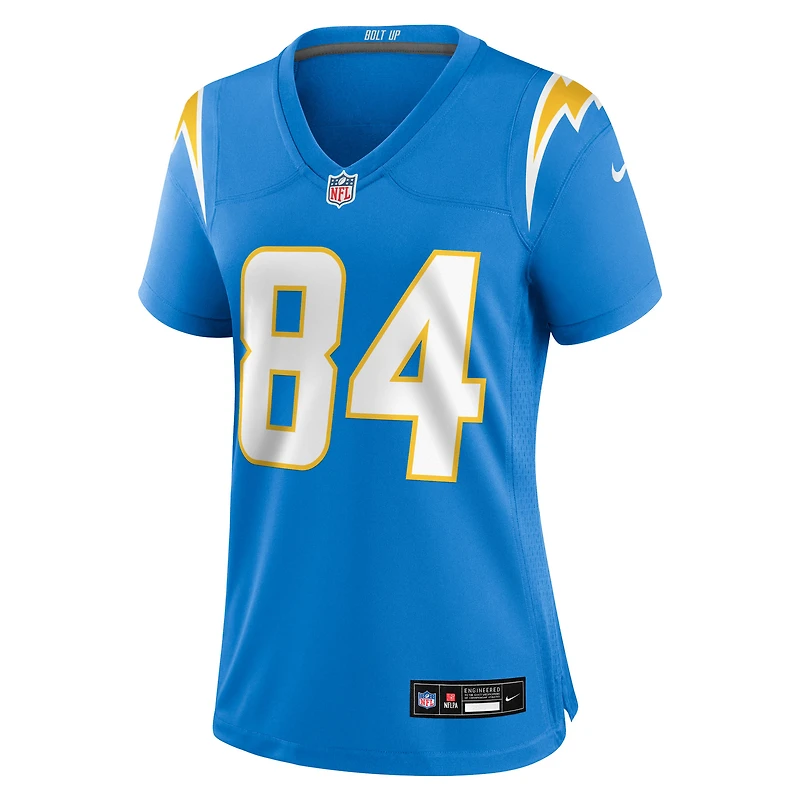Women's Nike KeAndre Lambert-Smith  Powder Blue Los Angeles Chargers Team Game Jersey
