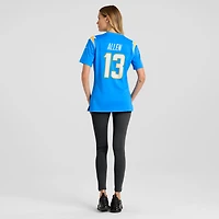 Maillot de match des Chargers Los Angeles Nike Keenan Allen pour femme, bleu poudre