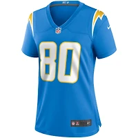Maillot de joueur retraité Nike Kellen Winslow pour femme, bleu poudre, Los Angeles Chargers Game