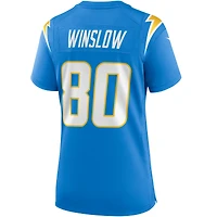 Maillot de joueur retraité Nike Kellen Winslow pour femme, bleu poudre, Los Angeles Chargers Game