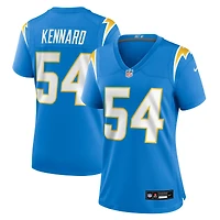 Maillot Nike Kyle Kennard bleu poudre pour femme des Los Angeles Chargers