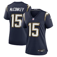 Women's Nike Ladd McConkey Navy Los Angeles Chargers Alternate Super Game Jersey