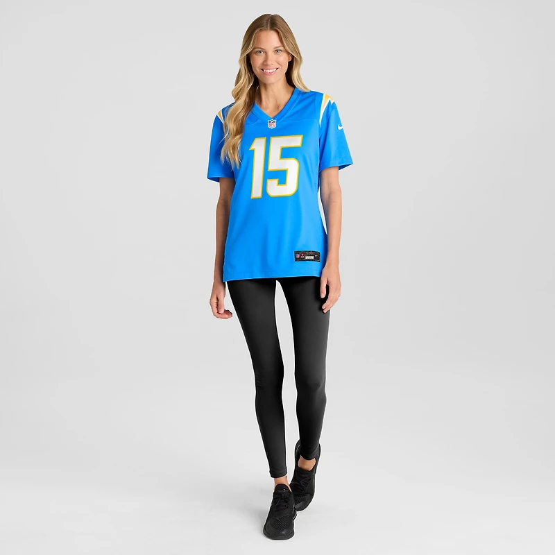 Women's Nike Ladd McConkey  Powder Blue Los Angeles Chargers Game Jersey