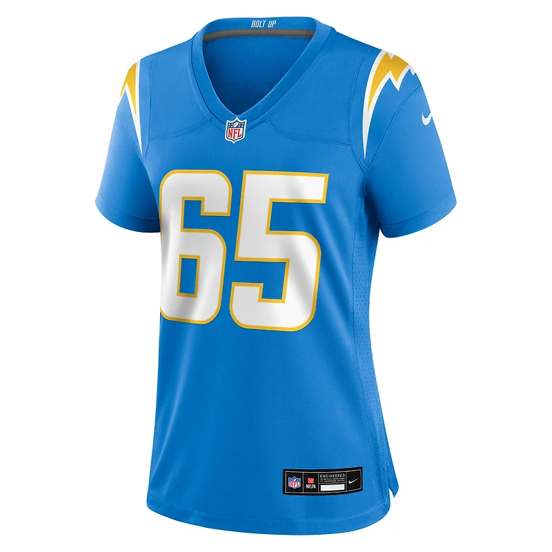 Women's Nike Michael Dunn  Powder Blue Los Angeles Chargers Team Game Jersey