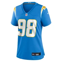 Women's Nike Odafe Oweh  Powder Blue Los Angeles Chargers Team Game Jersey