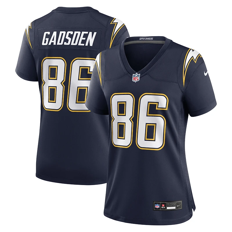 Women's Nike Oronde Gadsden Navy Los Angeles Chargers Alternate 2 Super Game Jersey