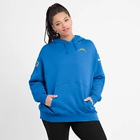 Sweat à capuche en molleton Sideline Club des Los Angeles Chargers 2023 Nike Powder Blue pour femme