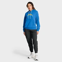 Women's Nike Powder Blue Los Angeles Chargers Sideline Standard Issue Initial Home Dri-FIT Hoodie