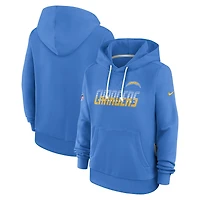 Women's Nike Powder Blue Los Angeles Chargers Sideline Standard Issue Dri-FIT Hoodie