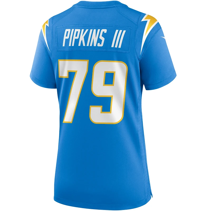 Women's Nike Trey Pipkins III Powder Blue Los Angeles Chargers Game Jersey