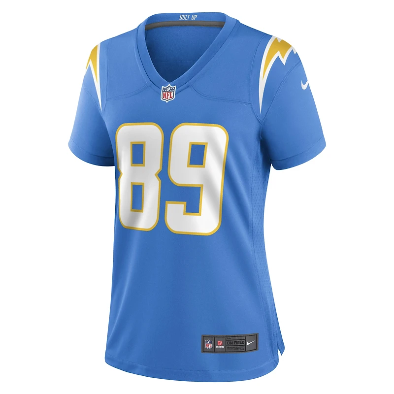 Women's Nike Wes Chandler Powder Blue Los Angeles Chargers Retired Player Jersey