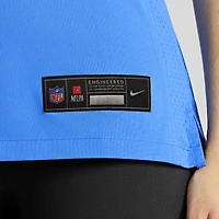 Women's Nike Will Dissly  Powder Blue Los Angeles Chargers Team Game Jersey