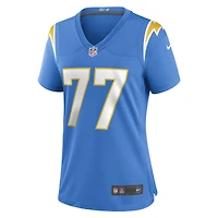 Women's Nike Zion Johnson Powder Blue Los Angeles Chargers Player Game Jersey