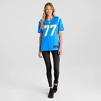 Women's Nike Zion Johnson Powder Blue Los Angeles Chargers Player Game Jersey