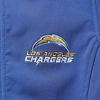 Women's Royal Los Angeles Chargers Full-Zip Sonoma Softshell Jacket