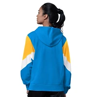 Women's Starter Powder Blue Los Angeles Chargers Scrimmage Hoodie