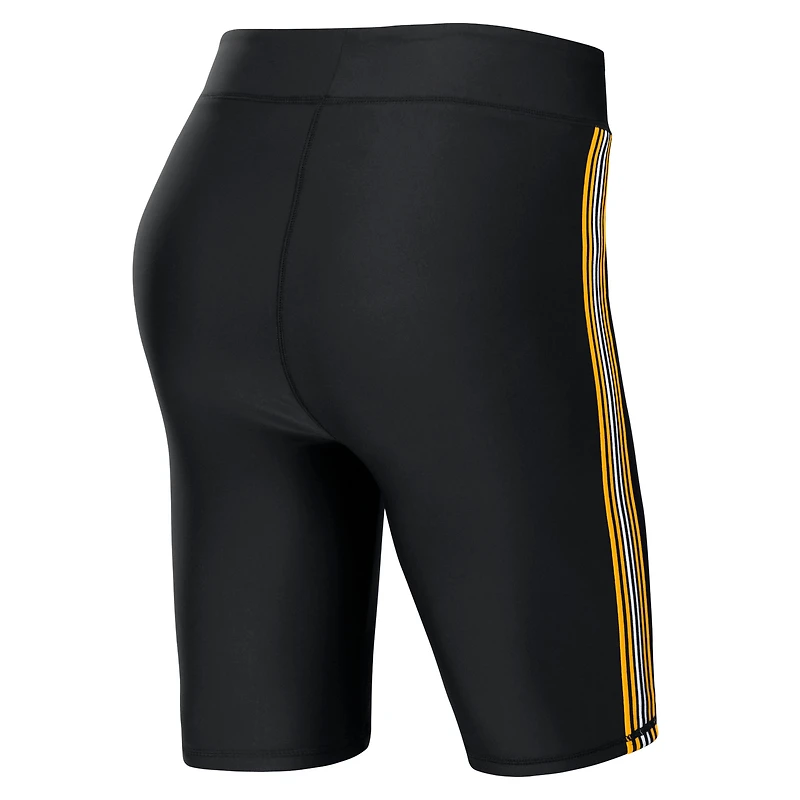 Short de motard noir WEAR by Erin Andrews des Chargers Los Angeles pour femmes