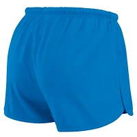 Women's WEAR by Erin Andrews Powder Blue Los Angeles Chargers Heavy Rugby Jersey Long Sleeve T-Shirt & Shorts Lounge Set