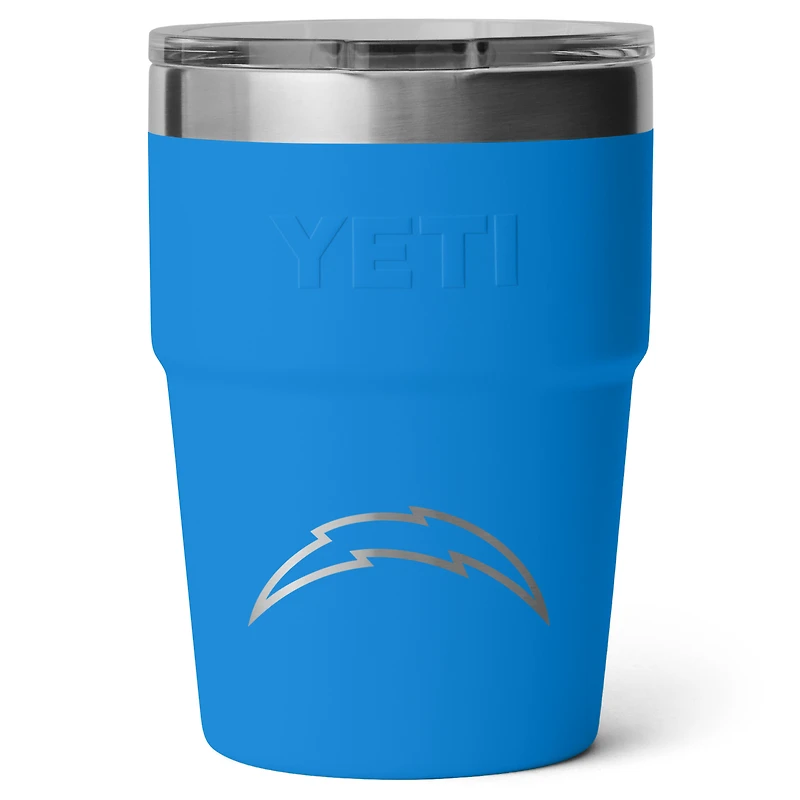 YETI Los Angeles Chargers 16oz. Rambler Stackable Cup with MagSlider Lid