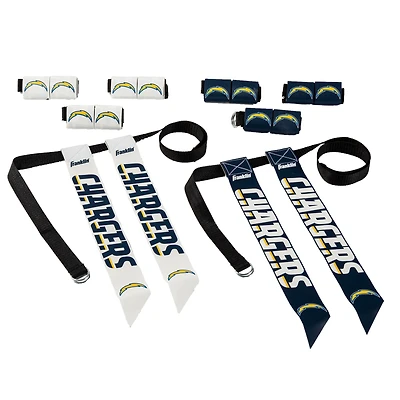 Youth Franklin Sports Los Angeles Chargers NFL Flag Football Set