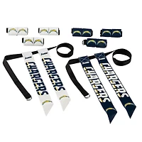 Youth Franklin Sports Los Angeles Chargers NFL Flag Football Set